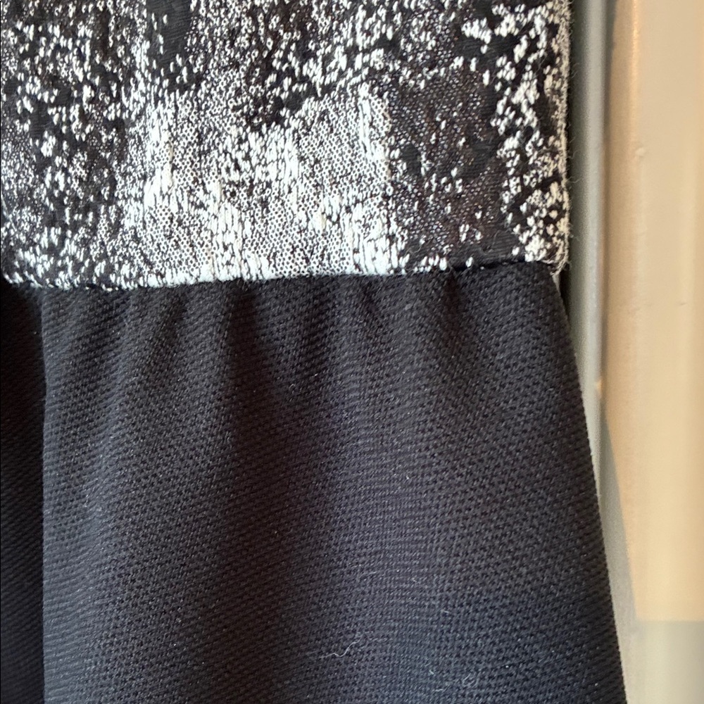 Betsey Johnson Black and Gray Casual Dress - Picture 3 of 4